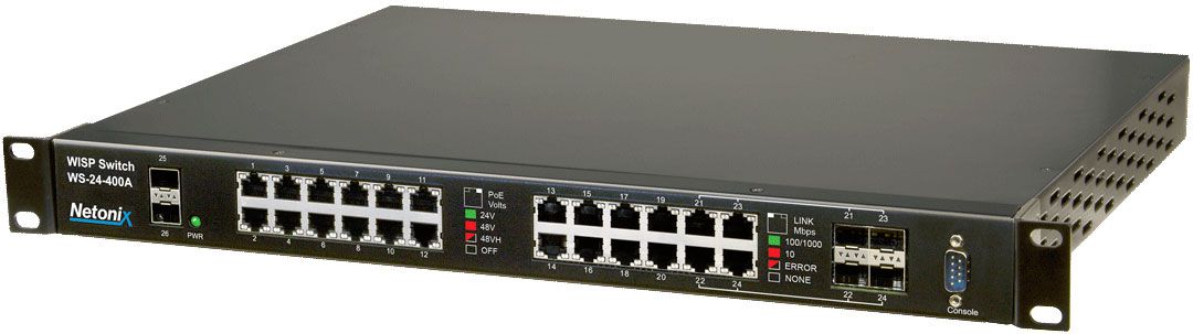 26 Port Managed PoE Switch, AC (WS-24-400A) (EOL)