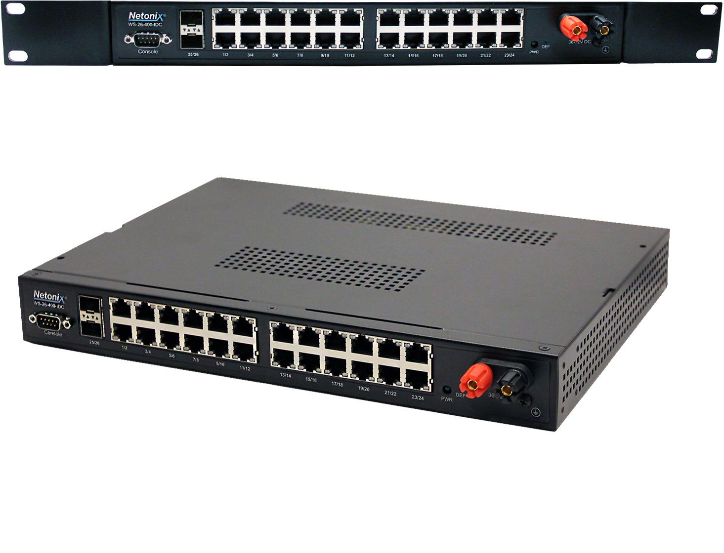 26 Port Managed PoE Switch, IDC (WS-26-400-IDC)