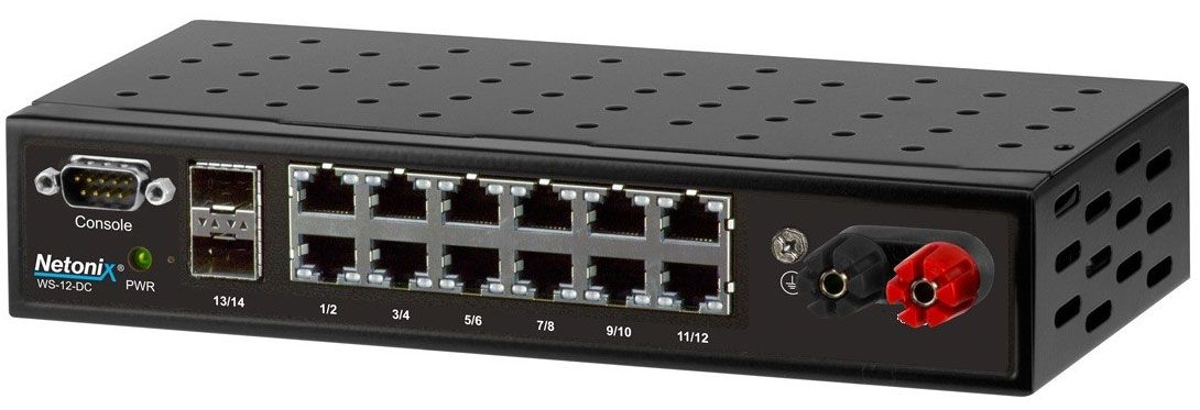 14 Port Managed PoE Switch, DC (WS-12-DC)