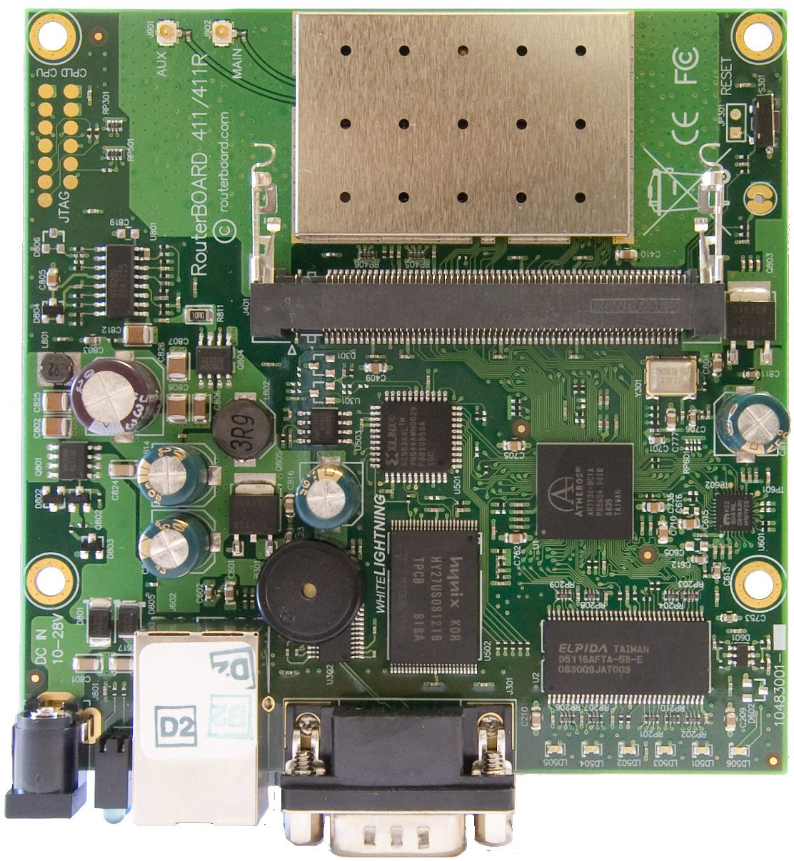 MikroTik RouterBOARD 411AR L4 (1 x LAN, 1 x miniPC