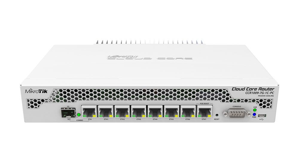 MikroTik Cloud Core Router 1009-7G-1C-PC