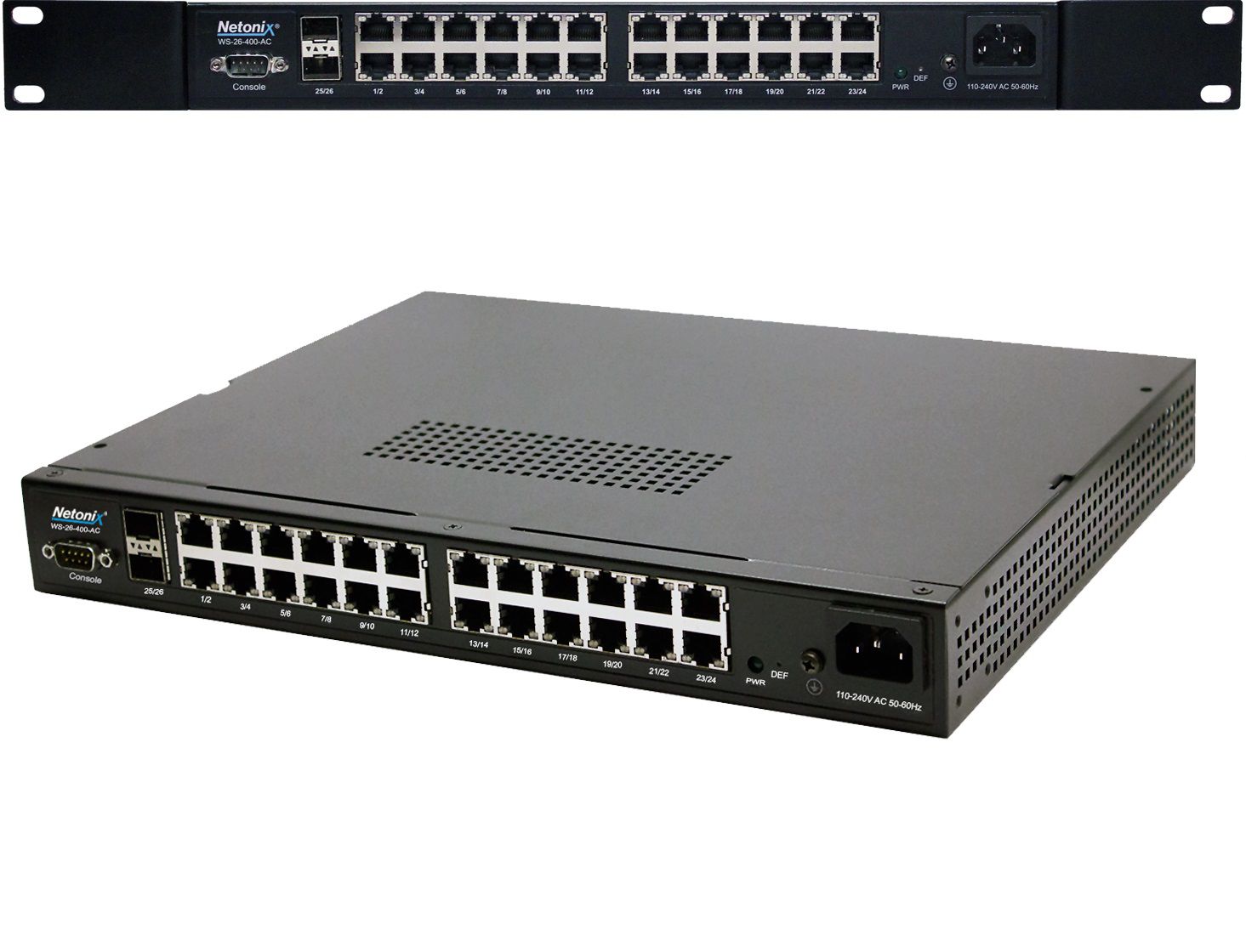 26 Port Managed PoE Switch, AC (WS-26-400-AC)