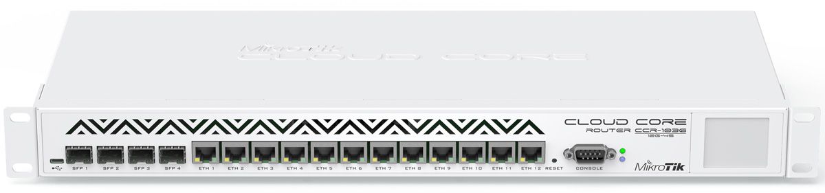 MikroTik Cloud Core Router 1036-12G-4S