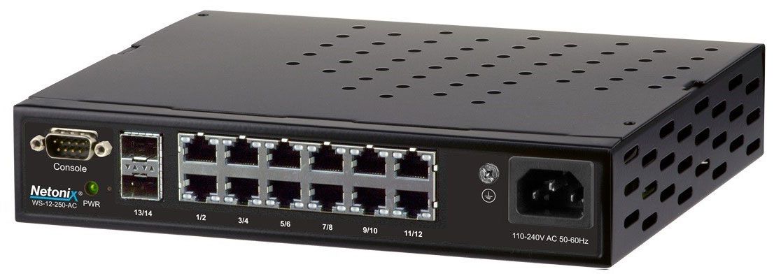 14 Port Managed PoE Switch, AC (WS-12-250-AC)