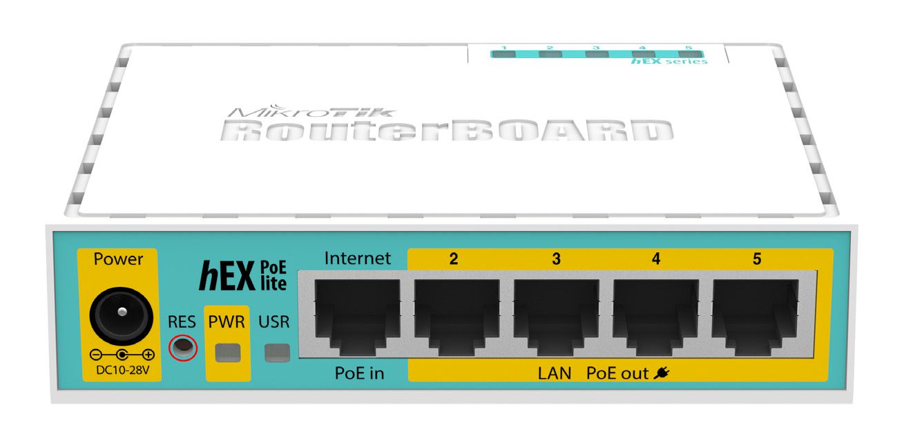 MikroTik hEX PoE lite (RB750UPr2)