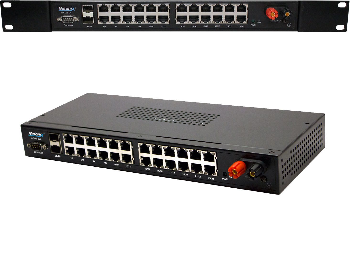 26 Port Managed PoE Switch, DC (WS-26-DC)