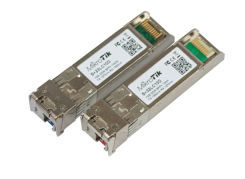 MikroTik Single Mode SFP+ (LC) Kit