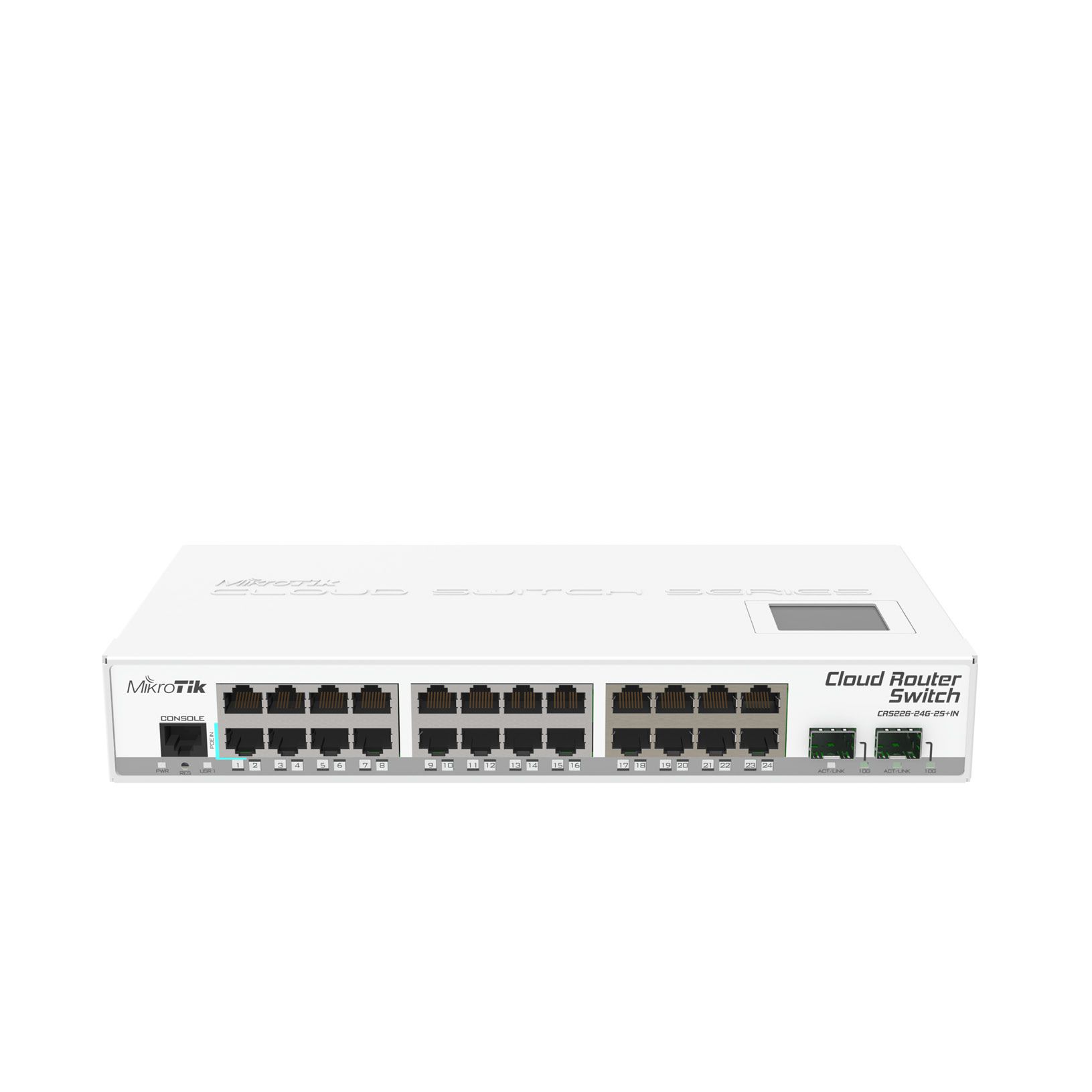 MikroTik Cloud Router Switch 226-24G-2S+IN (End of