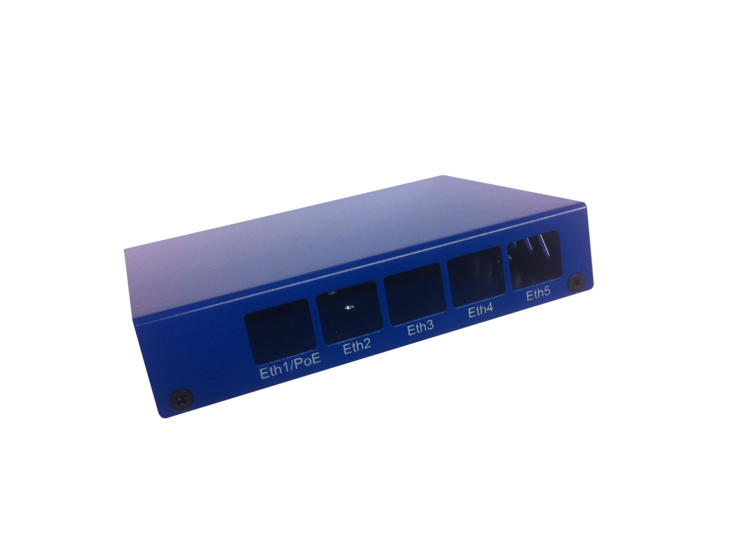 MikroTik RB450 Indoor Gehäuse (blau)