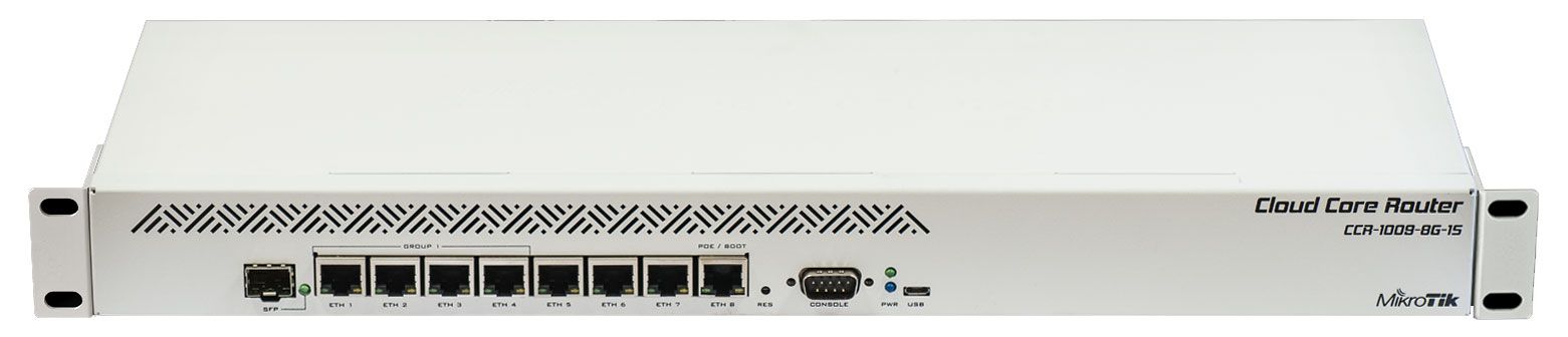 MikroTik Cloud Core Router 1009-8G-1S (EoL)