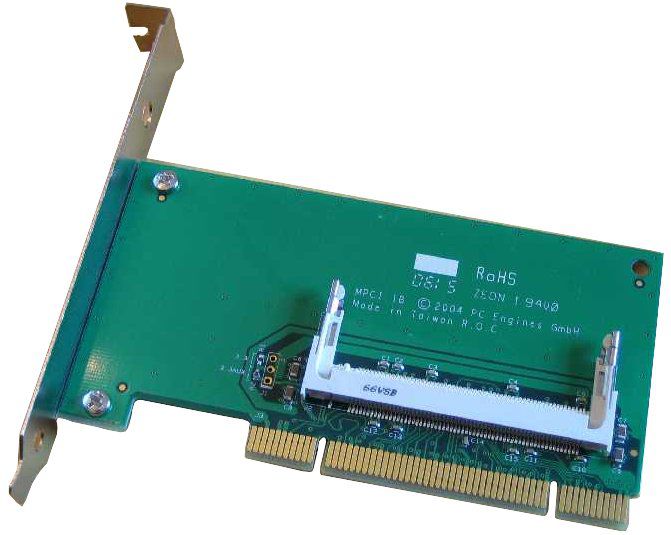 PCI - MiniPCI Adapter (Restposten)